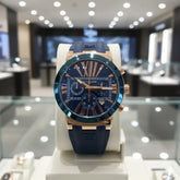 ULYSE NARDIN SILICON STRAP WATCH